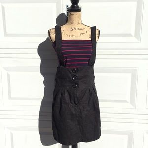 Skirt with suspenders
